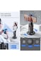 360 Rotation Gimbal AI Automatic Tracking Shooting Portable Desktop Stabilizer with Fill Light for Cellphone