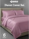 Premium Striped Duvet Set All Season &acirc;&euro;&ldquo; 6-Pieces set Pink   King Size 220x240 cm   Ultra-Soft, Wrinkle-Resistant &amp; Made in Dubai   Includes Duvet Cover, Fitted Sheet ( 200x200 cm ) &amp; 4 Pillowcases&Acirc;&nbsp;(&Acirc;&nbsp;50x70&Acirc;&nbsp;cm&Acirc;&nbsp;)