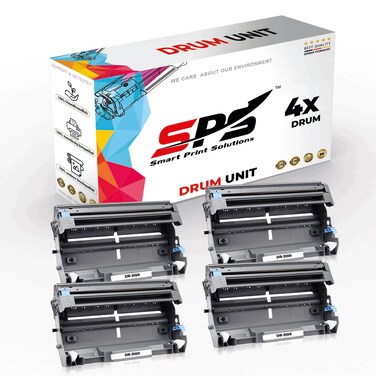 SPS Compatible Drum Cartridges for Brother - DR-3100   4x Black   Yield upto 25,000 Pages