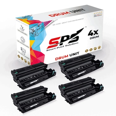 SPS Compatible Drum Cartridges for Brother - DR-3400   4x Black   Yield upto 12,000 Pages