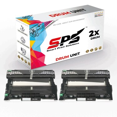 SPS Compatible Drum Cartridges for Brother - DR-2375   2x Black   Yield upto 12,000 Pages