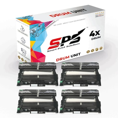 SPS Compatible Drum Cartridges for Brother - DR-2375   4x Black   Yield upto 12,000 Pages