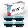 SPS Compatible Drum Cartridges for HP - W1120A 120A   4x Black   Yield upto 16,000 Pages