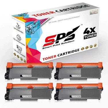 SPS Compatible Toner Cartridges for Brother - TN-2025   4x Black   3,500 Pages