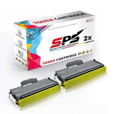 SPS Compatible Toner Cartridges for Brother - TN-2120   2x Black   2,600 Pages