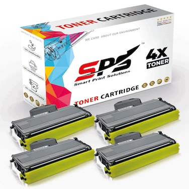 SPS Compatible Toner Cartridges for Brother - TN-360   4x Black   2,600 Pages