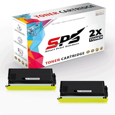 SPS Compatible Toner Cartridges for Brother - TN-460   2x Black   6,000 Pages