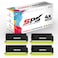 SPS Compatible Toner Cartridges for Brother - TN-460   4x Black   6,000 Pages