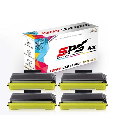 SPS Compatible Toner Cartridges for Brother - TN-7600   4x Black   6,500 Pages