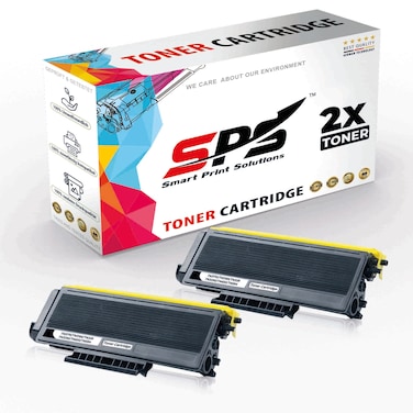 SPS Compatible Toner Cartridges for Brother - TN-580   2x Black   7,000 Pages