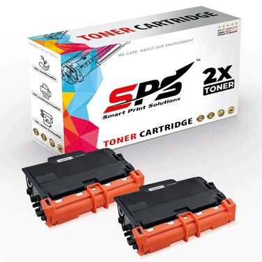 SPS Compatible Toner Cartridges for Brother - TN-3400   2x Black   3,000 Pages