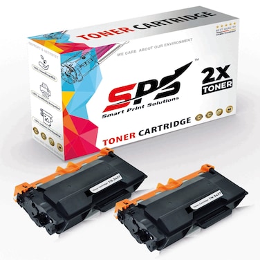 SPS Compatible Toner Cartridges for Brother - TN-3437   2x Black   8,000 Pages