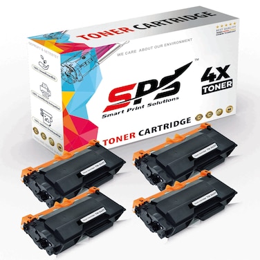 SPS Compatible Toner Cartridges for Brother - TN-3437   4x Black   8,000 Pages
