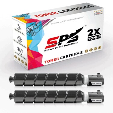 SPS Compatible Toner Cartridges for Canon - C-EXV63   2x Black   30,000 Pages