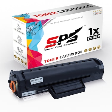 SPS Compatible Toner Cartridges for HP - W1106A 106A   1x Black   1,000 Pages