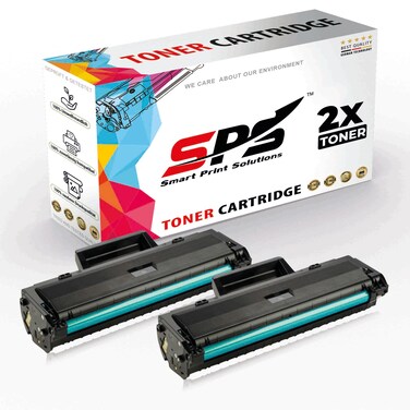 SPS Compatible Toner Cartridges for HP - W1107A 107A   2x Black   1,000 Pages