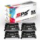 SPS Compatible Toner Cartridges for HP - CF259A 59A   4x Black   3,000 Pages