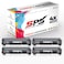 SPS Compatible Toner Cartridges for HP - W1500A 150A   4x Black   975 Pages