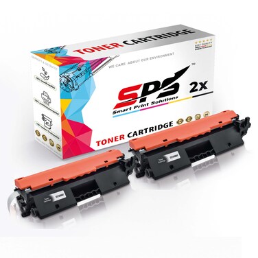 SPS Compatible Toner Cartridges for HP - CF217A 17A   2x Black   1,200 Pages