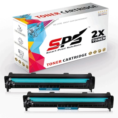 SPS Compatible Toner Cartridges for HP - CF219A 19A   2x Black   12,000 Pages