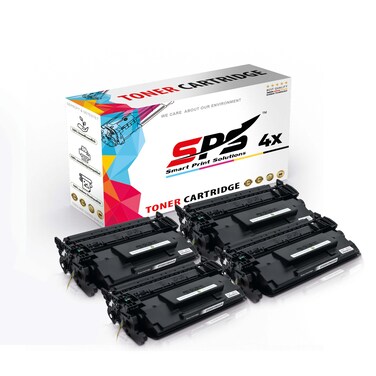 SPS Compatible Toner Cartridges for HP - CF226X 26X   4x Black   9,000 Pages