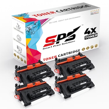 SPS Compatible Toner Cartridges for HP - CF281A 81A   4x Black   10,500 Pages