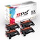 SPS Compatible Toner Cartridges for HP - CF281A 81A   4x Black   10,500 Pages
