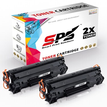 SPS Compatible Toner Cartridges for HP - CF283A 83A   2x Black   1,500 Pages