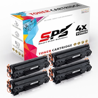 SPS Compatible Toner Cartridges for HP - CF283A 83A   4x Black   1,500 Pages