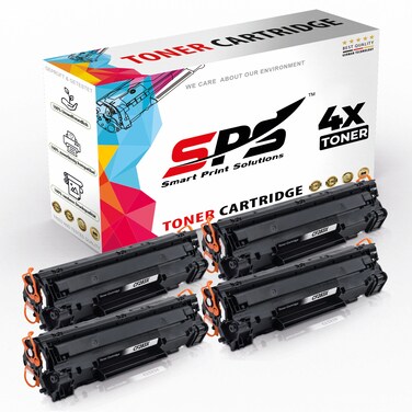 SPS Compatible Toner Cartridges for HP - CF283X 83X   4x Black   2,200 Pages