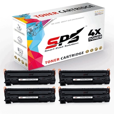 SPS Compatible Toner Cartridges for HP - CRG-737   4x Black   1,500 Pages