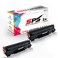 SPS Compatible Toner Cartridges for HP - CB436A 36A   2x Black   2,000 Pages