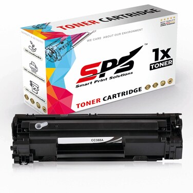 SPS Compatible Toner Cartridges for HP - CC388A 88A   1x Black   1,500 Pages