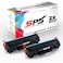 SPS Compatible Toner Cartridges for HP - CF244A 44A   2x Black   1,000 Pages