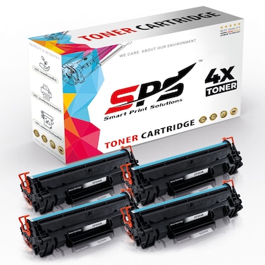 SPS Compatible Toner Cartridges for HP - CF244A 44A   4x Black   1,000 Pages