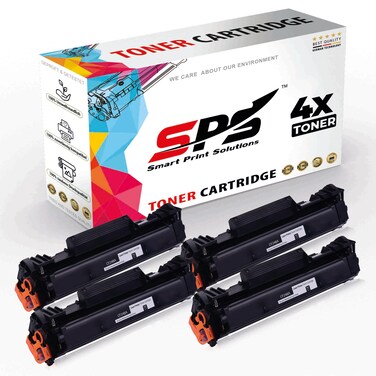 SPS Compatible Toner Cartridges for HP - CF248A 48A   4x Black   1,000 Pages