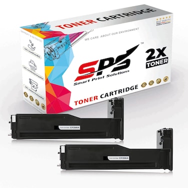 SPS Compatible Toner Cartridges for HP - CF256A 56A   2x Black   7,400 Pages