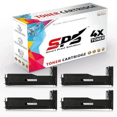 SPS Compatible Toner Cartridges for HP - CF256A 56A   4x Black   7,400 Pages