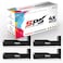 SPS Compatible Toner Cartridges for HP - CF256A 56A   4x Black   7,400 Pages