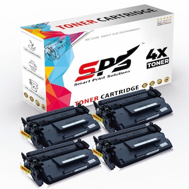 SPS Compatible Toner Cartridges for HP - CF287A 87A   4x Black   9,000 Pages