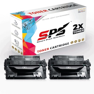 SPS Compatible Toner Cartridges for HP - CE255A 55A   2x Black   6,000 Pages
