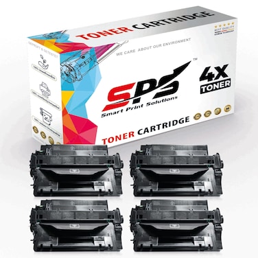 SPS Compatible Toner Cartridges for HP - CE255A 55A   4x Black   6,000 Pages