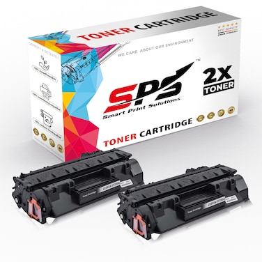 SPS Compatible Toner Cartridges for HP - CE505A 05A   2x Black   2,300 Pages