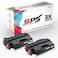 SPS Compatible Toner Cartridges for HP - CE505X 05X   2x Black   6,500 Pages