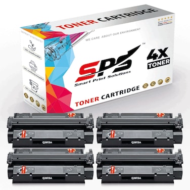SPS Compatible Toner Cartridges for HP - Q2613A 13A   4x Black   2,500 Pages