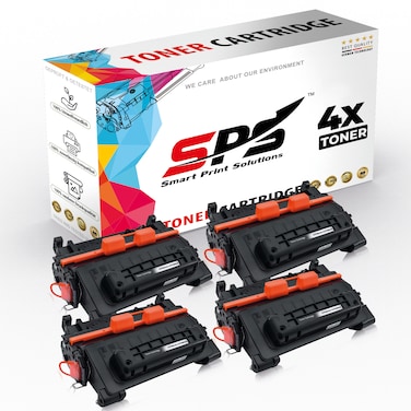 SPS Compatible Toner Cartridges for HP - CE390A 825A   4x Black   19,500 Pages