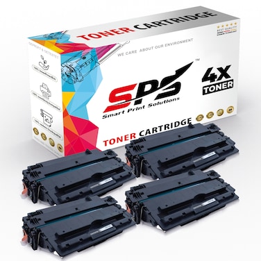 SPS Compatible Toner Cartridges for HP - CF214A 14A   4x Black   10,000 Pages