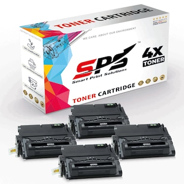 SPS Compatible Toner Cartridges for HP - Q1338A 38A   4x Black   10,000 Pages