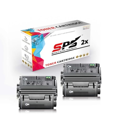 SPS Compatible Toner Cartridges for HP - Q1339A 39A   2x Black   10,000 Pages