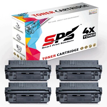 SPS Compatible Toner Cartridges for HP - C4129X 29X   4x Black   10,000 Pages